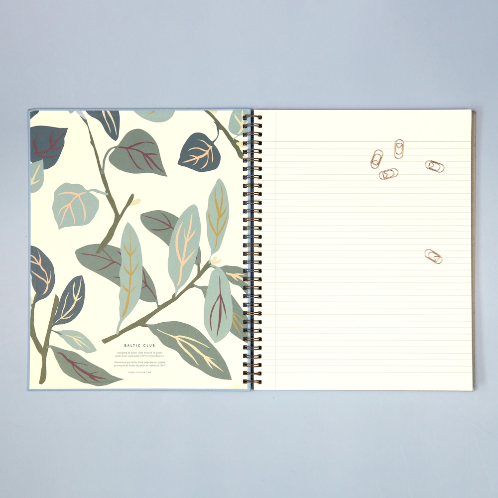 Grand cahiers à reliure spirale | Choisissez votre couleur