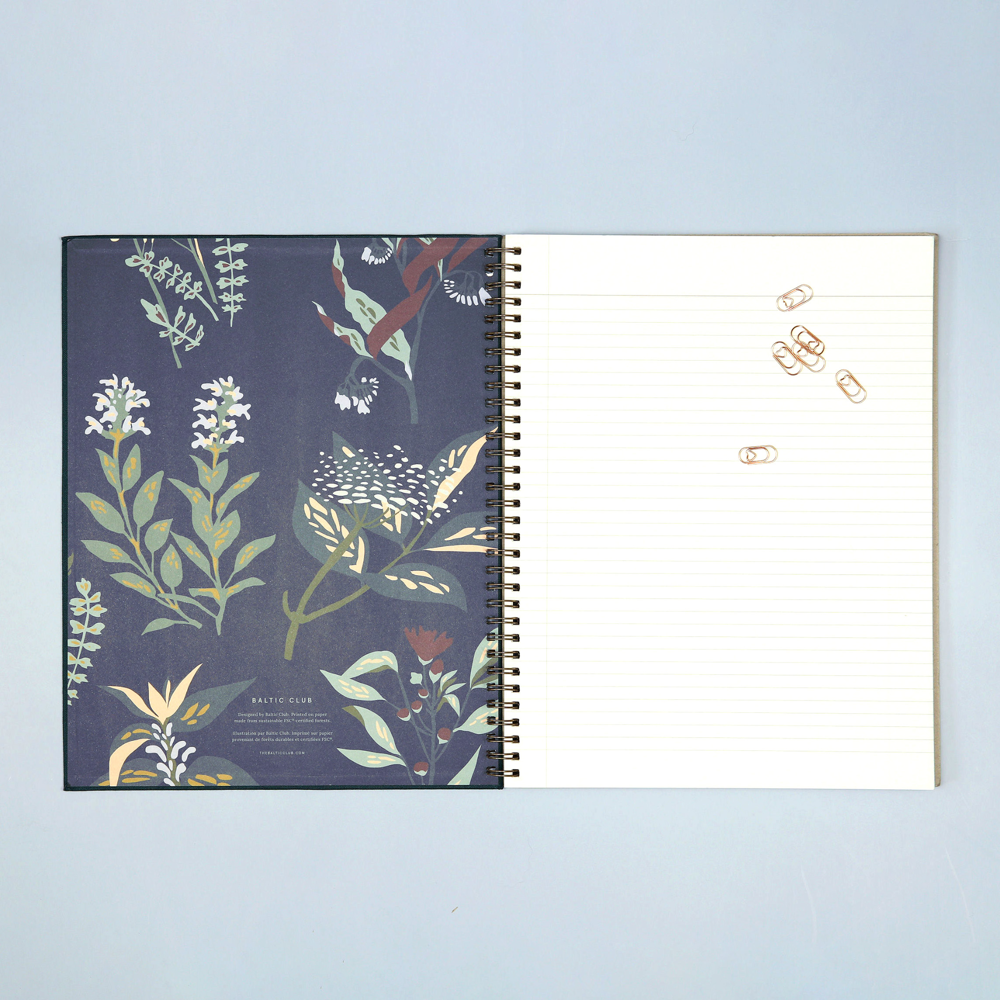 Grand cahiers à reliure spirale | Choisissez votre couleur