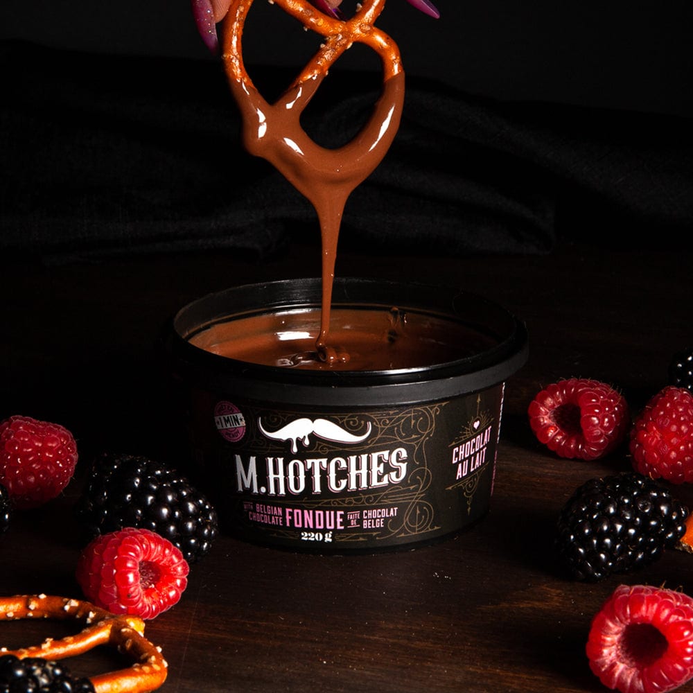 Fondue au chocolat au lait