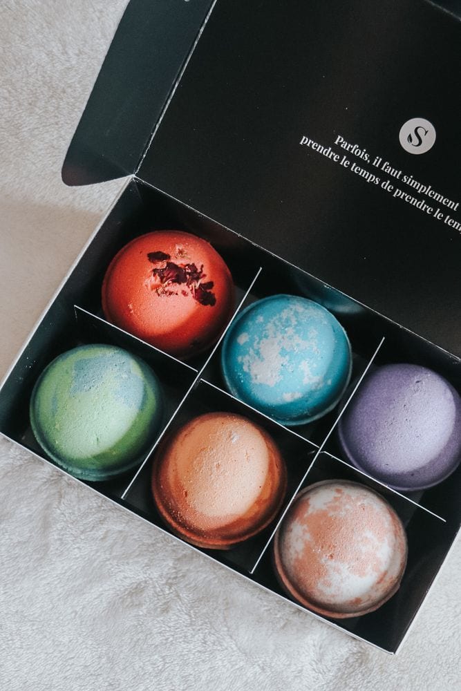 Coffret de bombes de bain - Détente