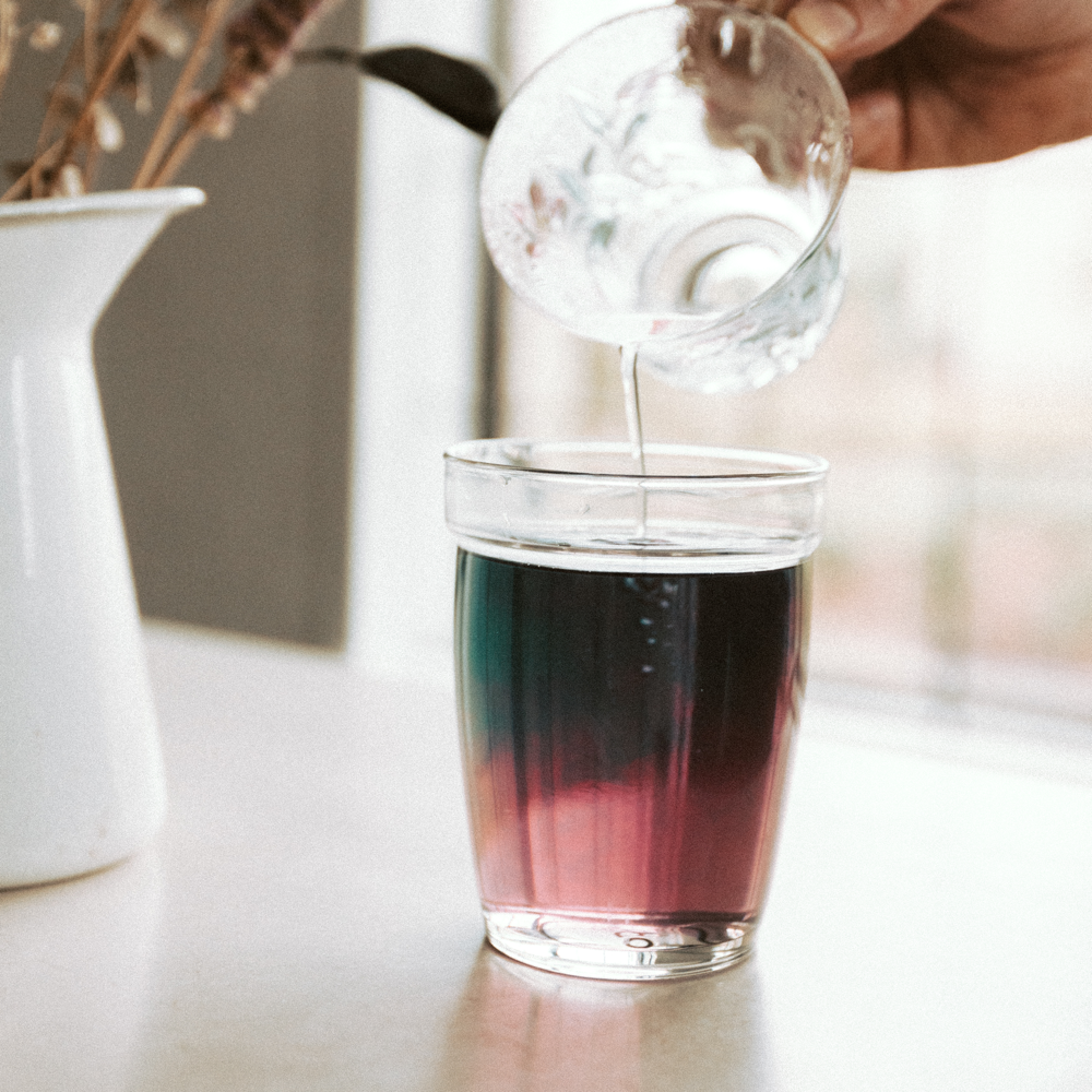 Limonade arc-en-ciel - Lavande et romarin