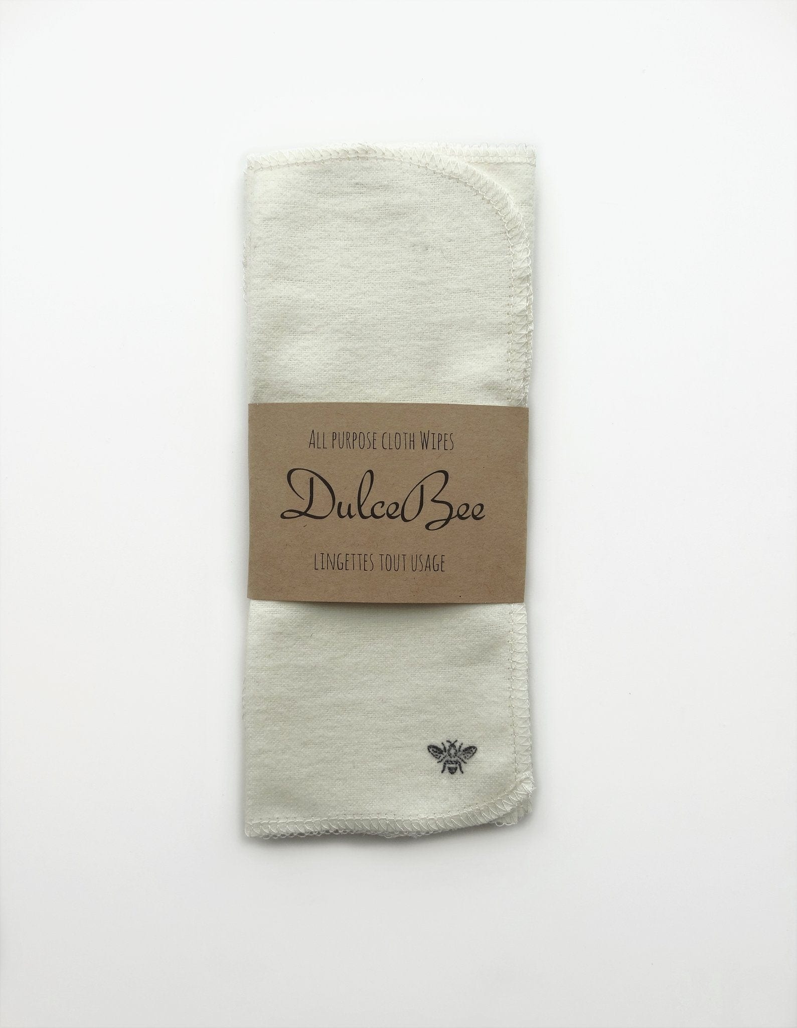 Lingettes tout usage par DulceBee vendu par SignéLocal.com