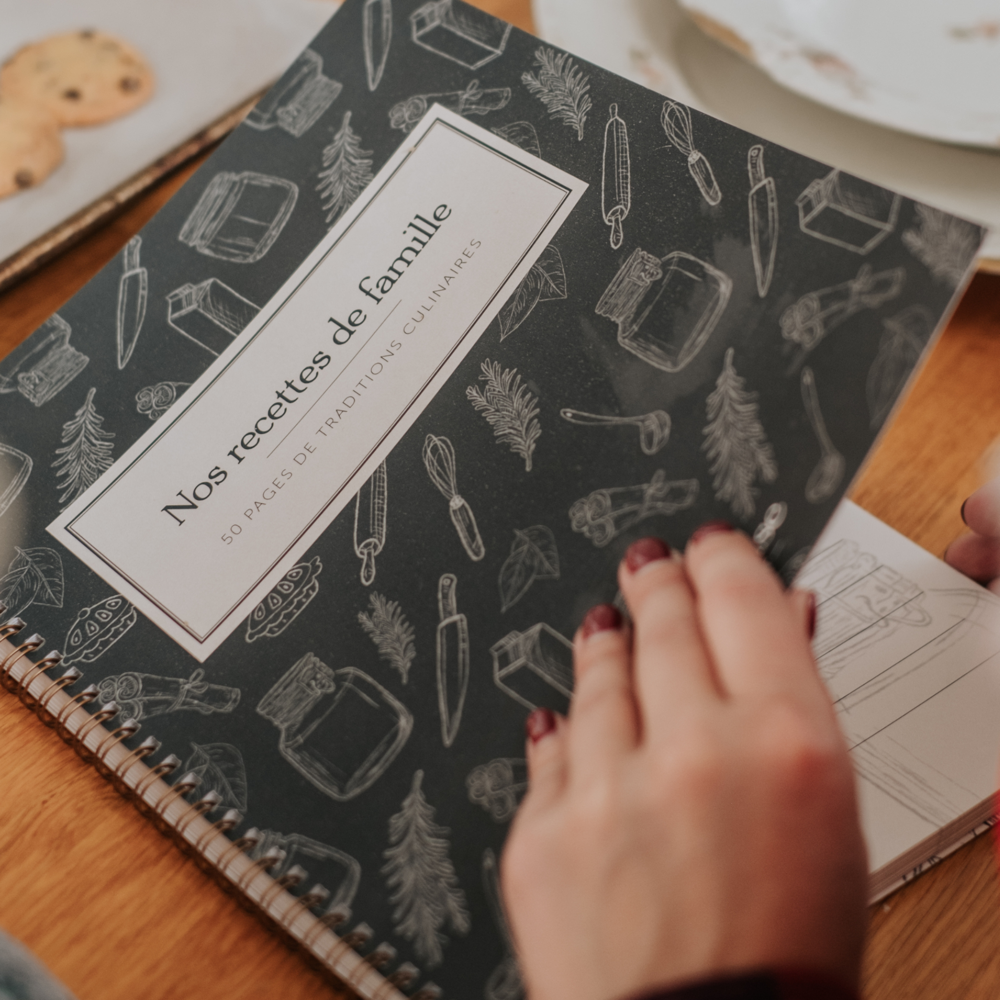 Livre souvenir - Nos recettes de famille