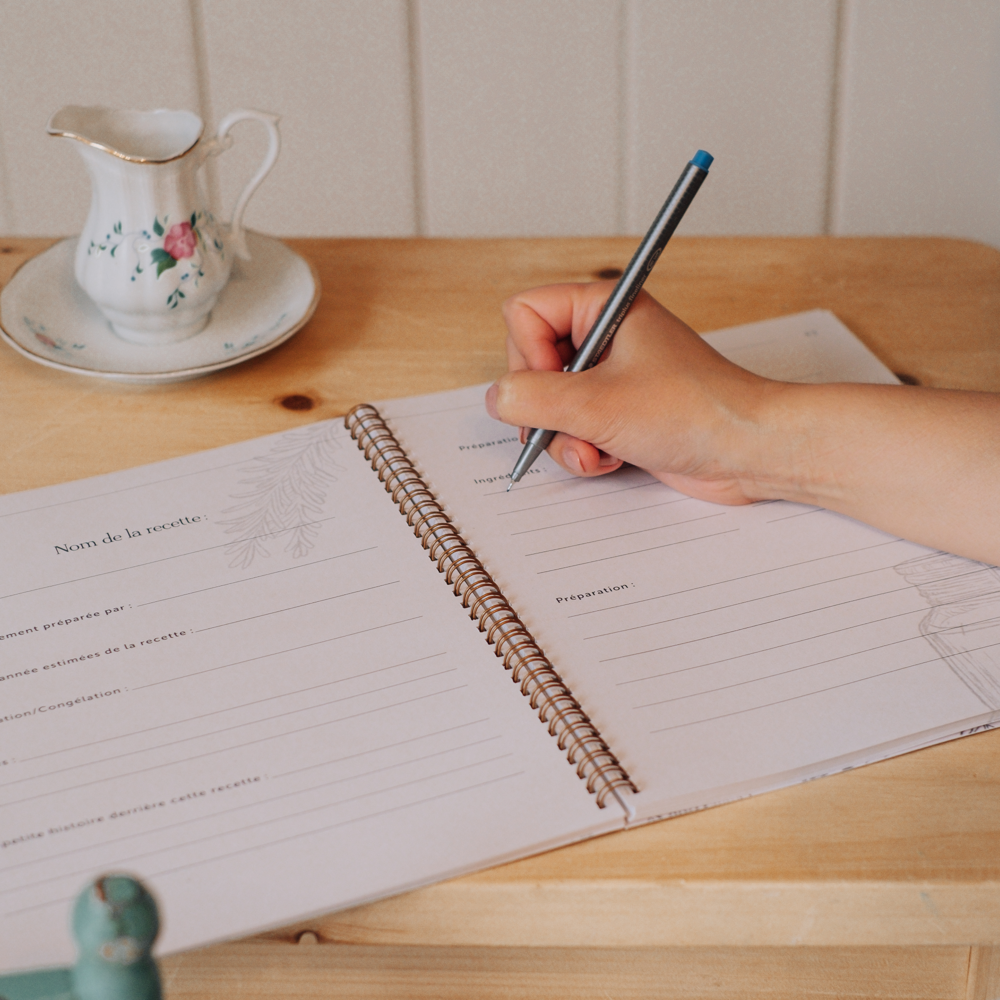 Livre souvenir - Nos recettes de famille