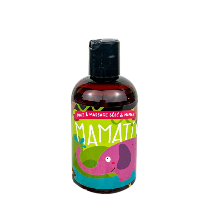 MAMATI - Huile à massage pour bébé et maman
