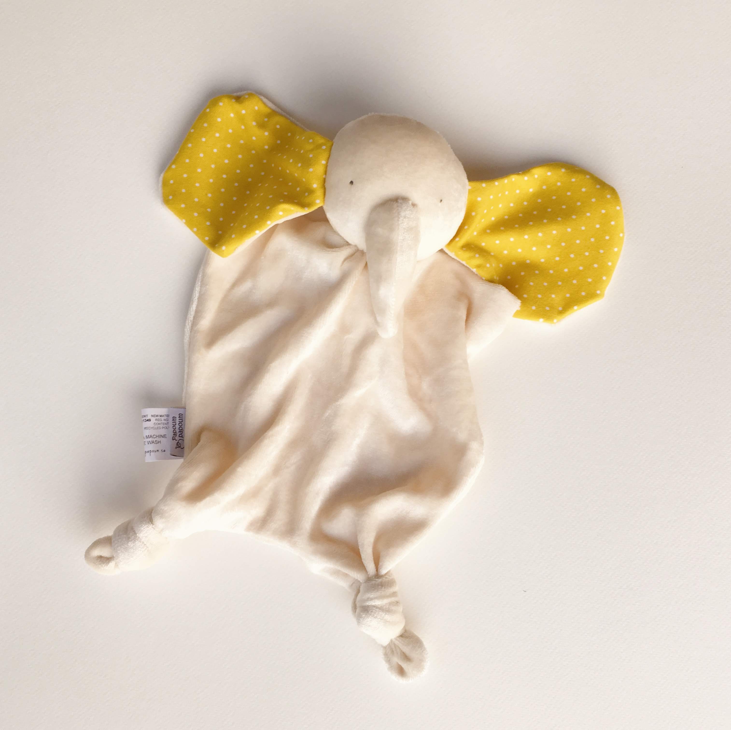 Éléphant - Doudou bambou par Papoum Papoum vendu par SignéLocal.com