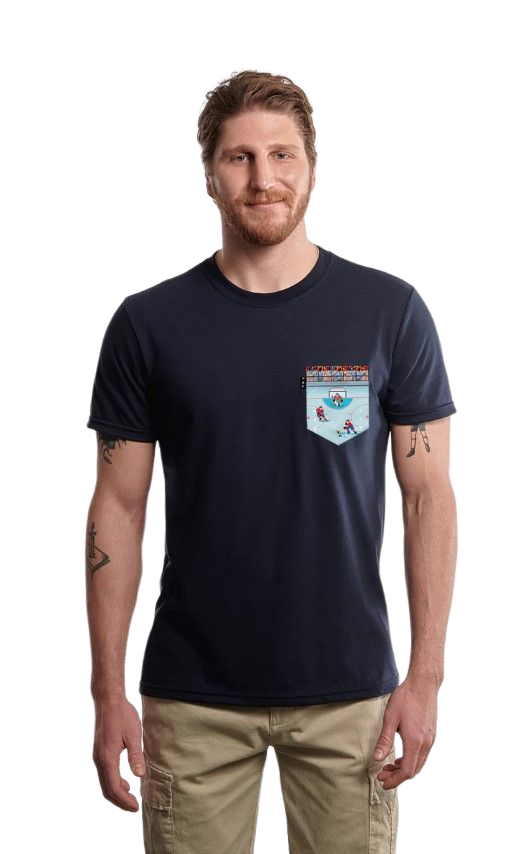 T-shirt à poche - Pas d'casque