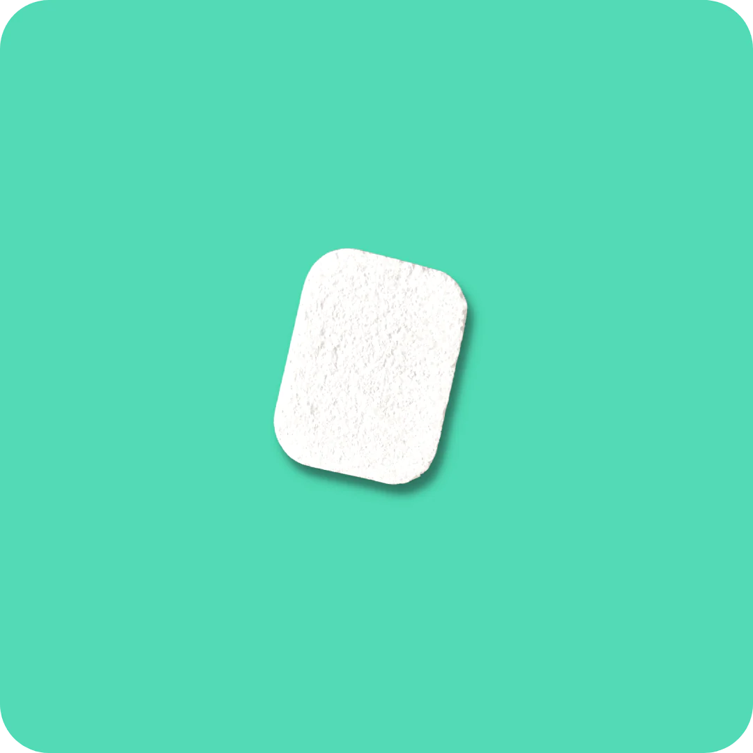 Détergent à lave-vaisselle en pastille