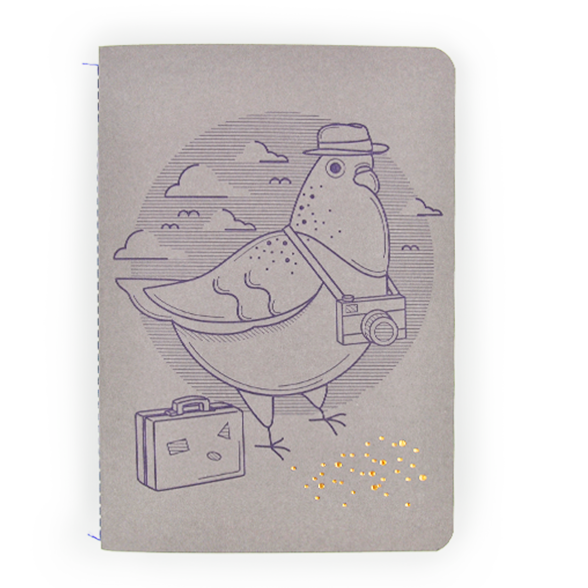 Carnet de notes - Pigeon voyageur