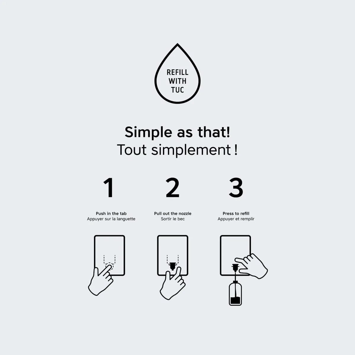 Recharge 10L pour la maison - Savon à mains