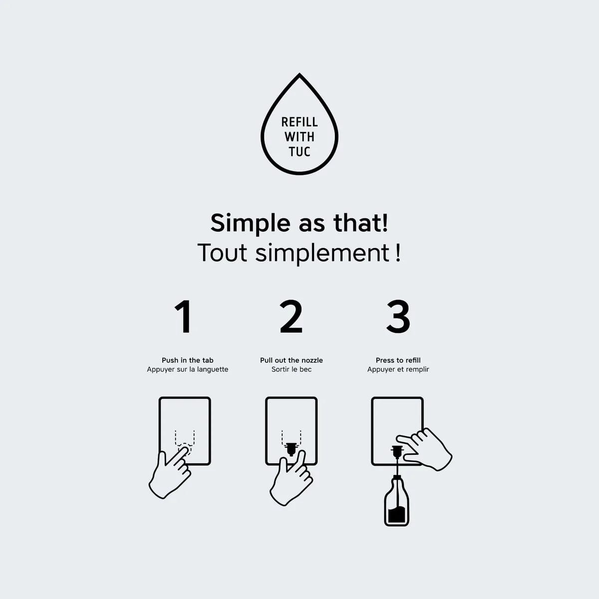 Recharge 4L pour la maison - Nettoyant tout usage