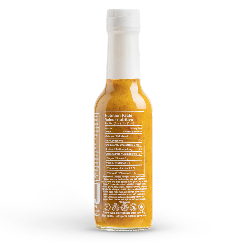 Sauce piquante - Style Bajan