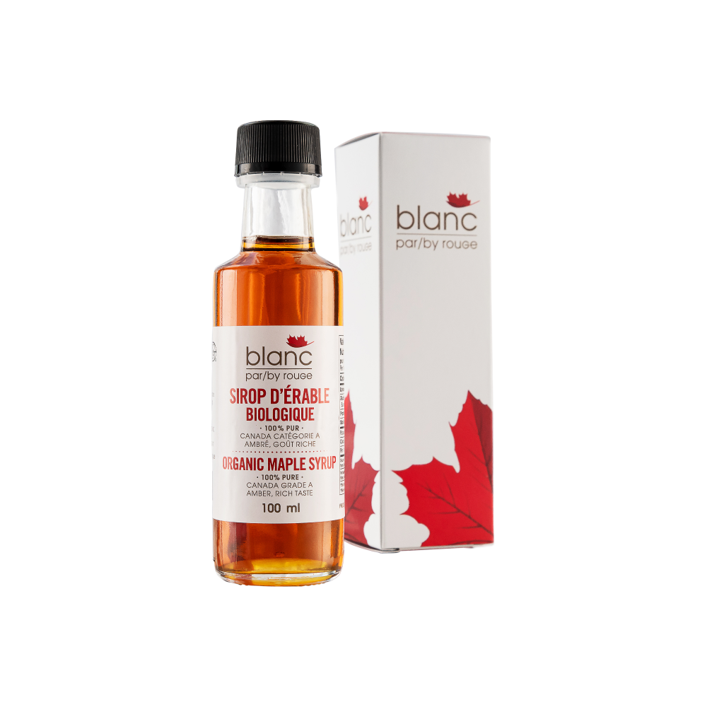 Sirop d'érable biologique ambré