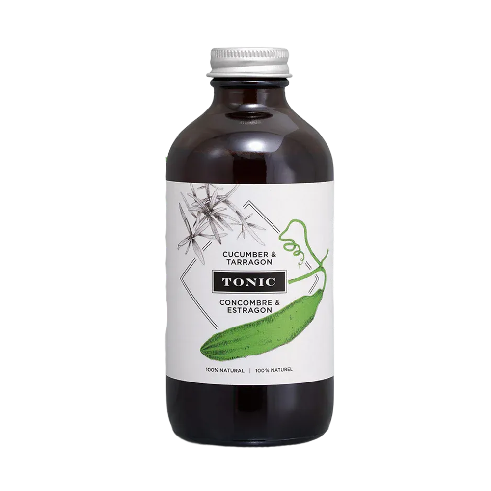 Sirop tonique - Concombre et Estragon