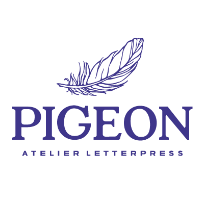 Logo Pigeon Atelier Letterpress
