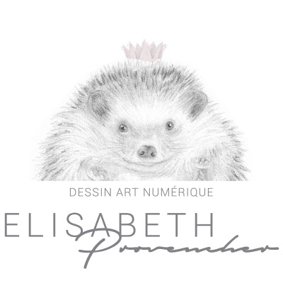 Logo Elisabeth Provencher, artiste
