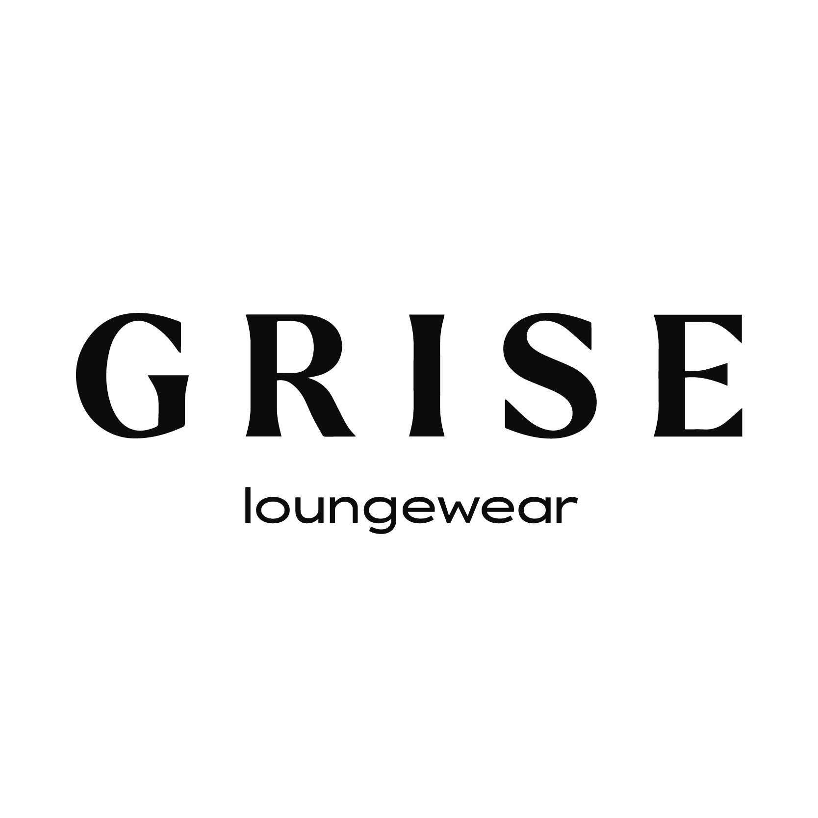 Logo Grise Loungewear