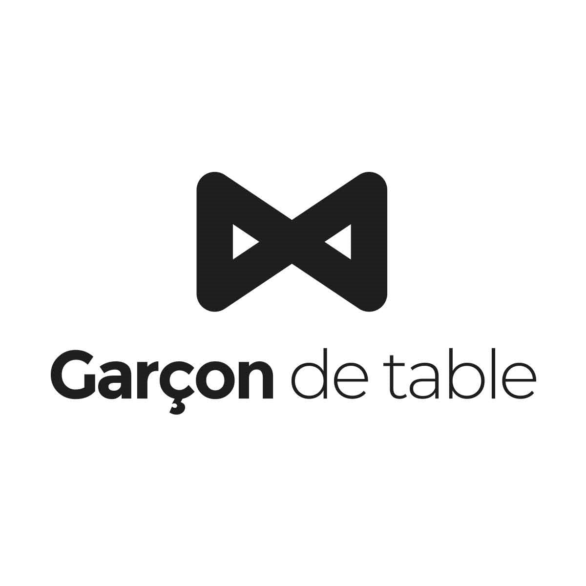 Logo Garçon de table