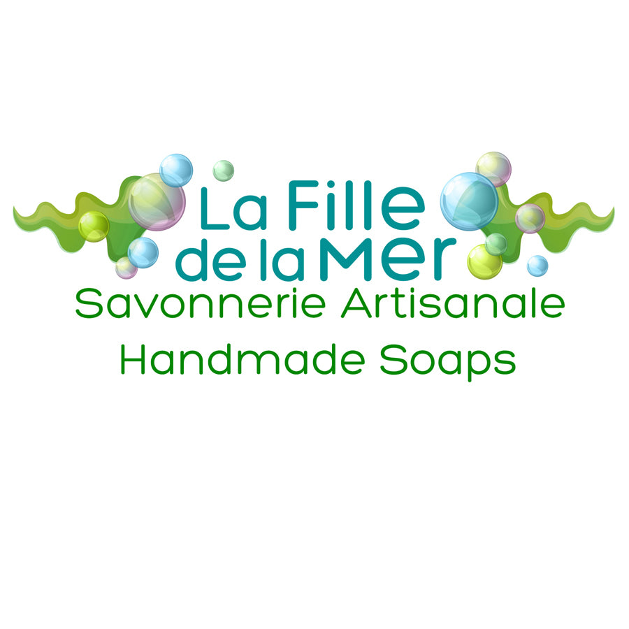 Logo La Fille de la Mer, Savonnerie Artisanale