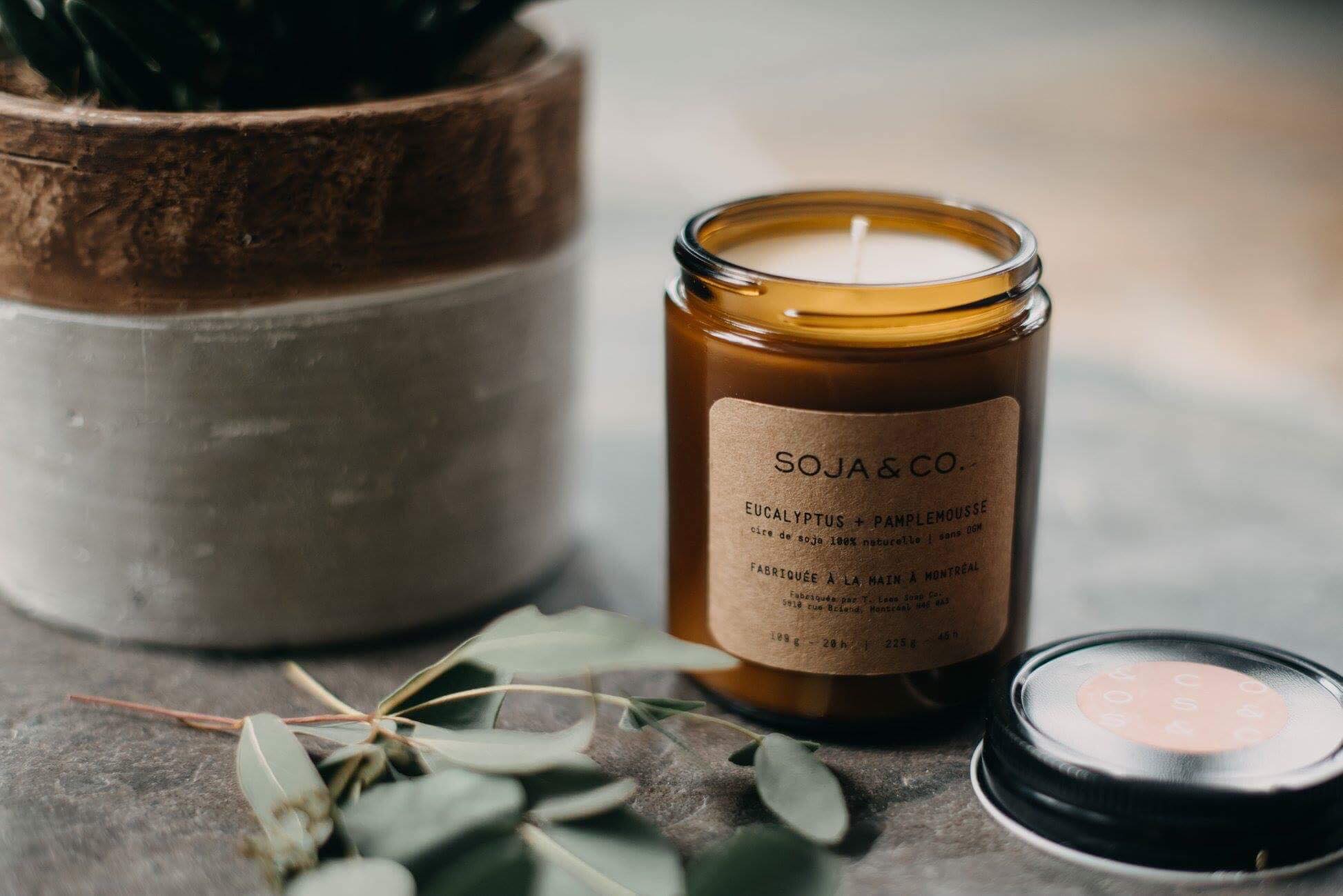 SOJA&CO : bougies, bien-être et écoresponsabilité