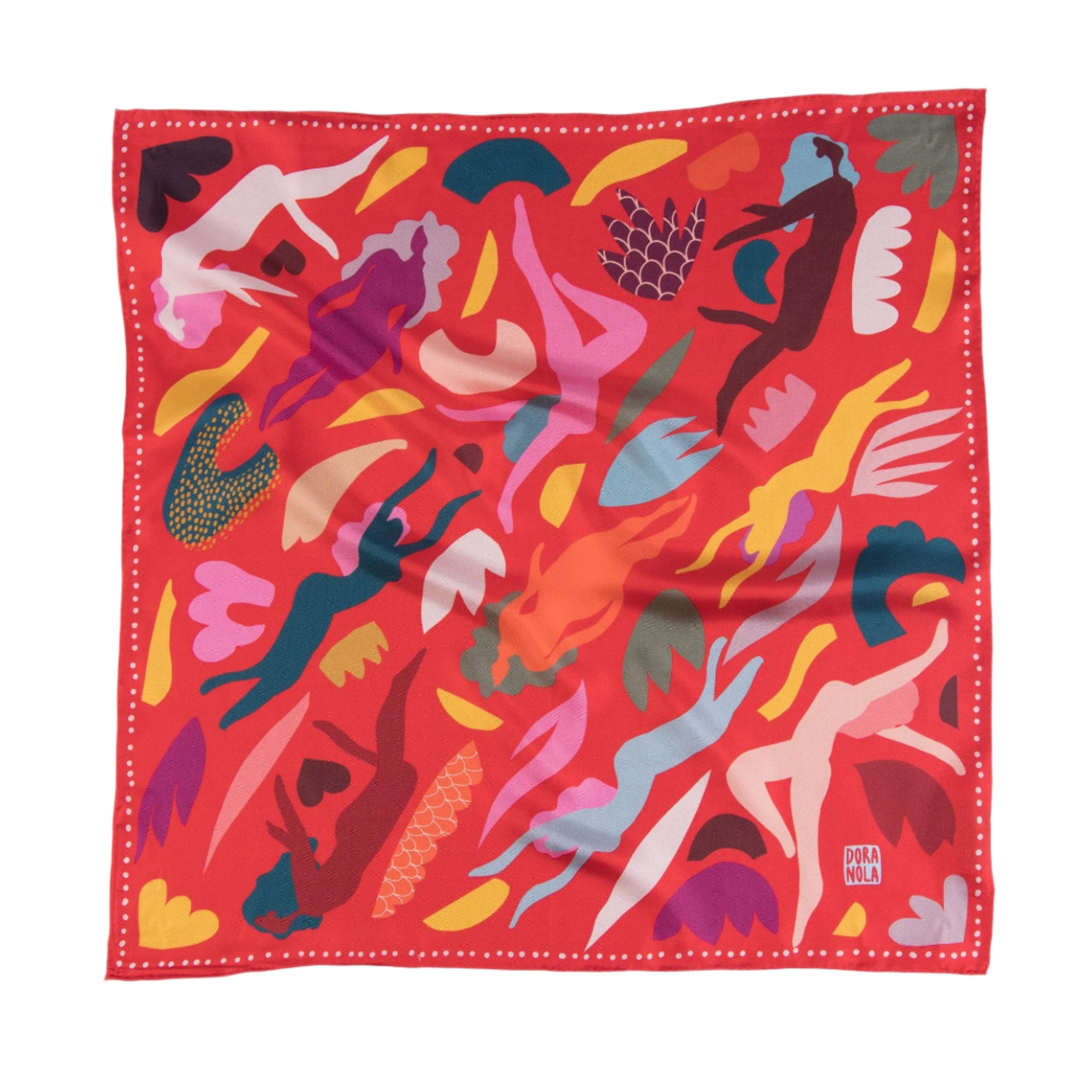 Petit Foulard 'Jusqu'au Bout'