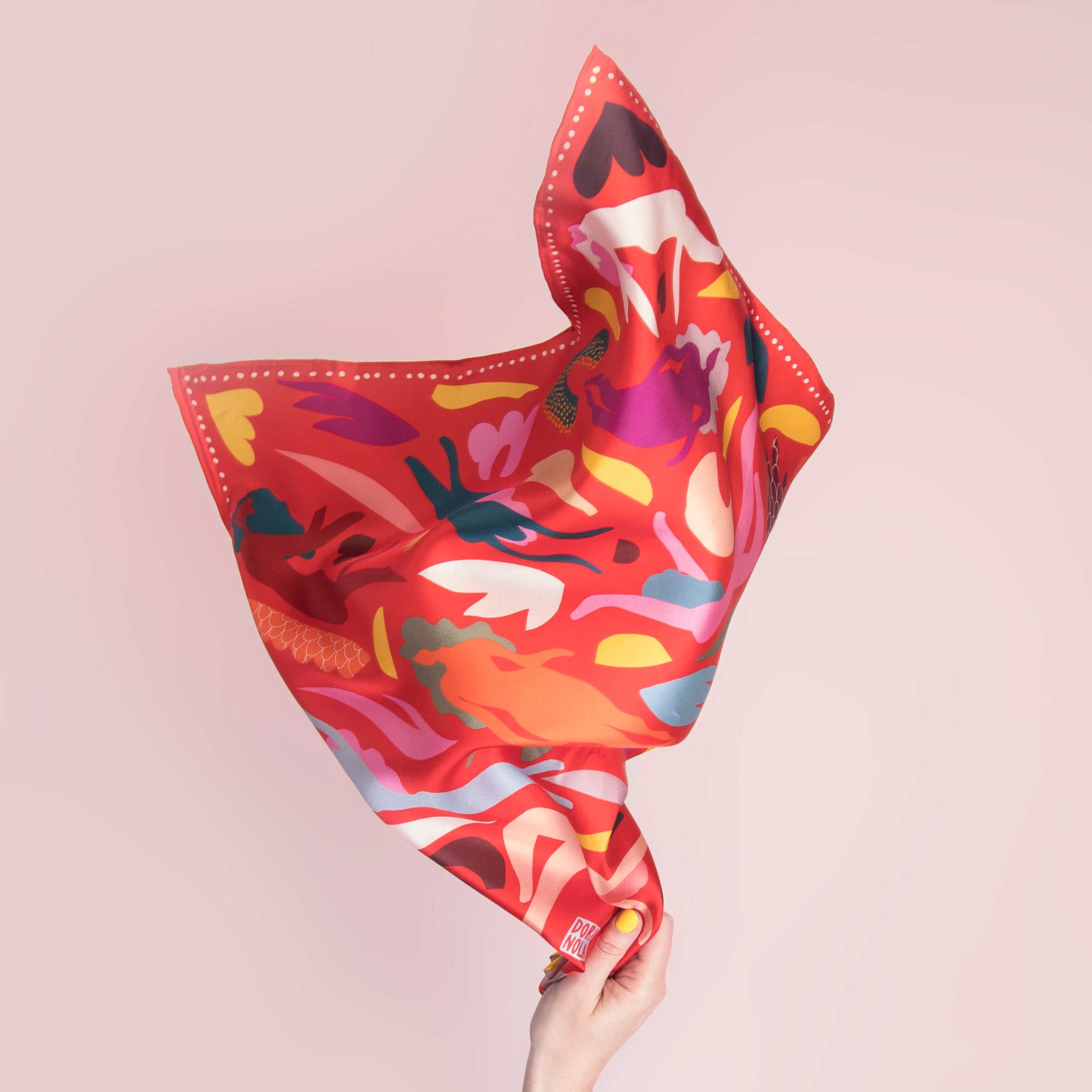 Petit Foulard 'Jusqu'au Bout'
