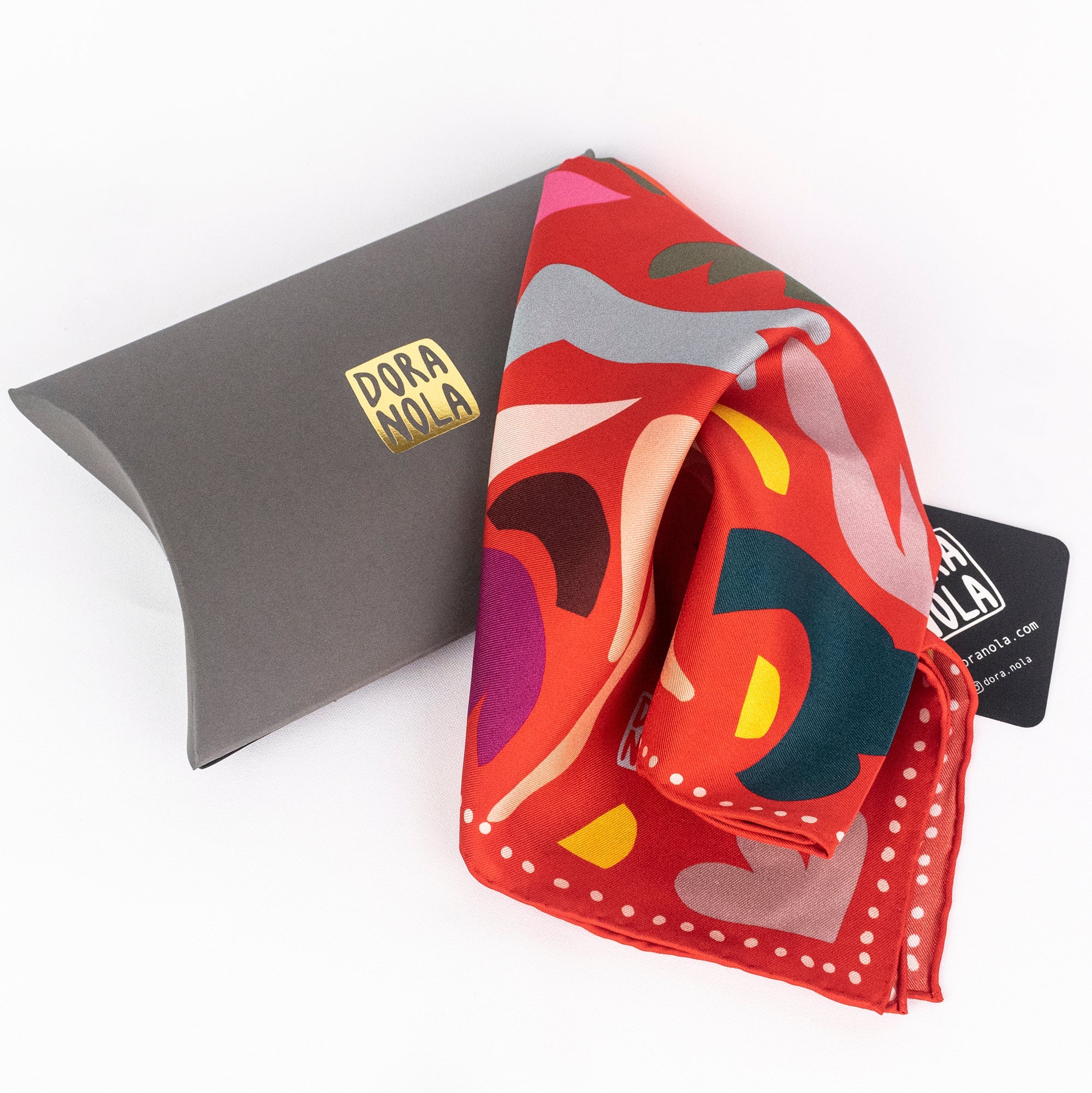 Petit Foulard 'Jusqu'au Bout'