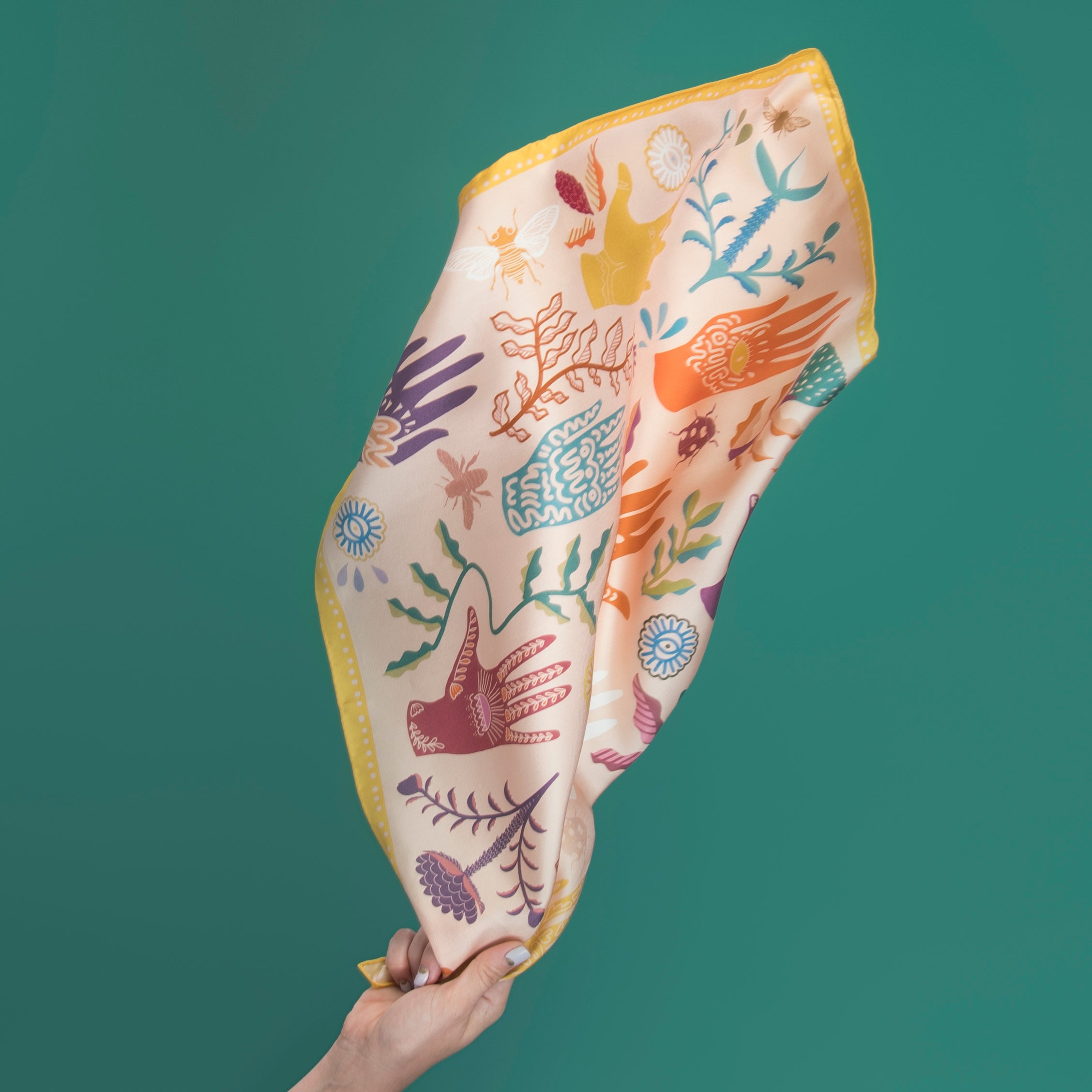 Petit Foulard 'Le Gardien'