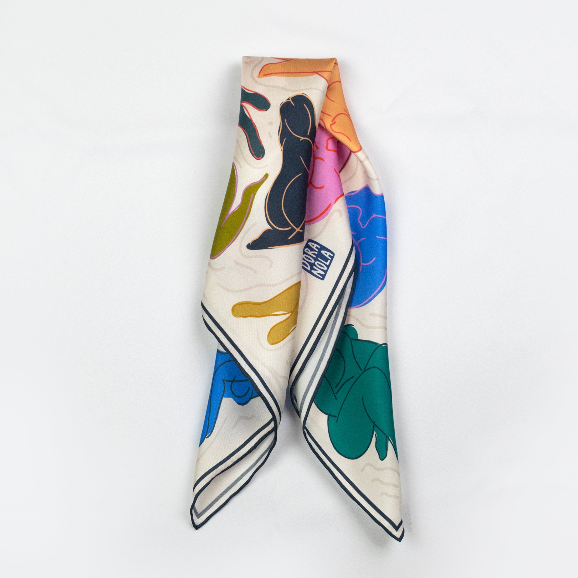 Petit Foulard 'Histoire de l'art'