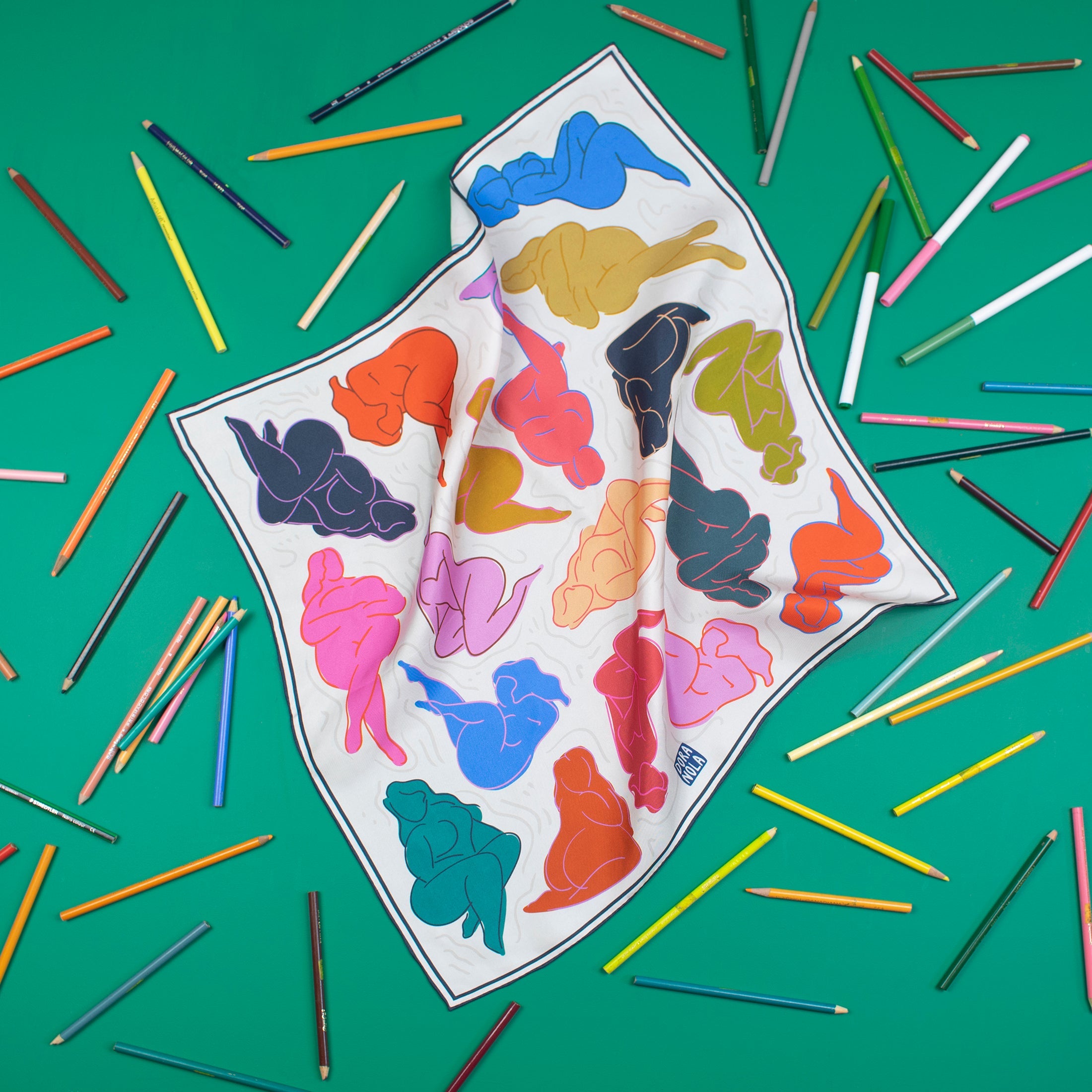 Petit Foulard 'Histoire de l'art'