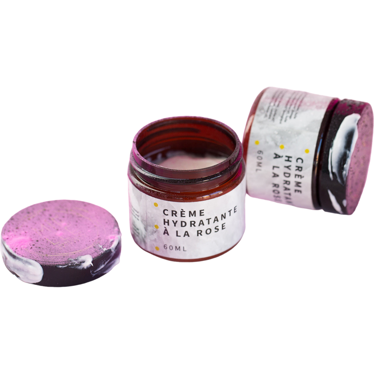 Crème hydratante à la rose