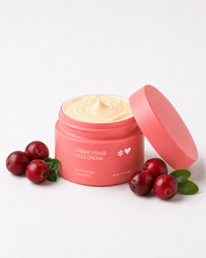 Crème visage peaux normales à sèches - Canneberge