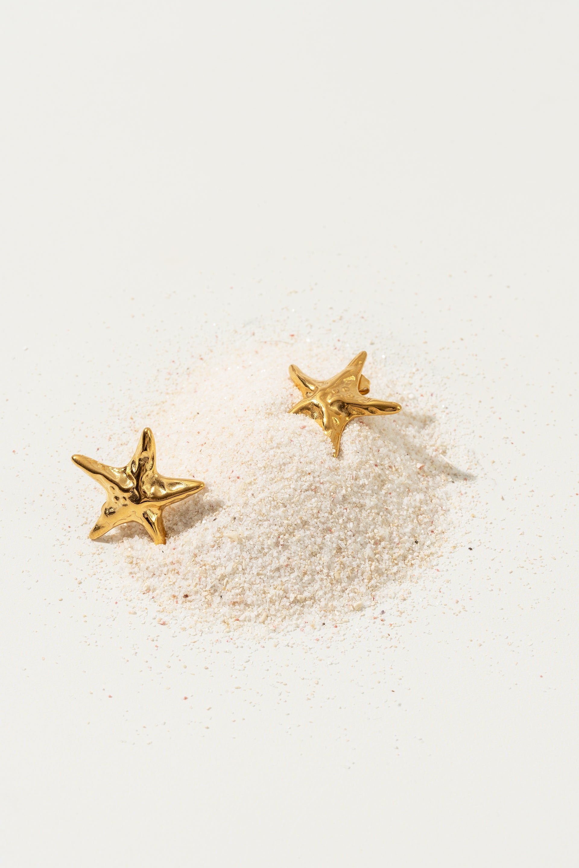 Boucles d'oreilles starfish - Textures