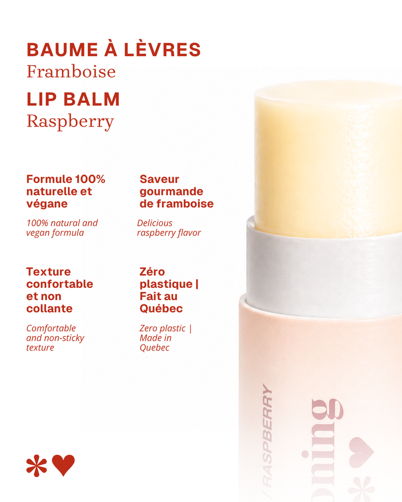 Baume à lèvres - Framboise
