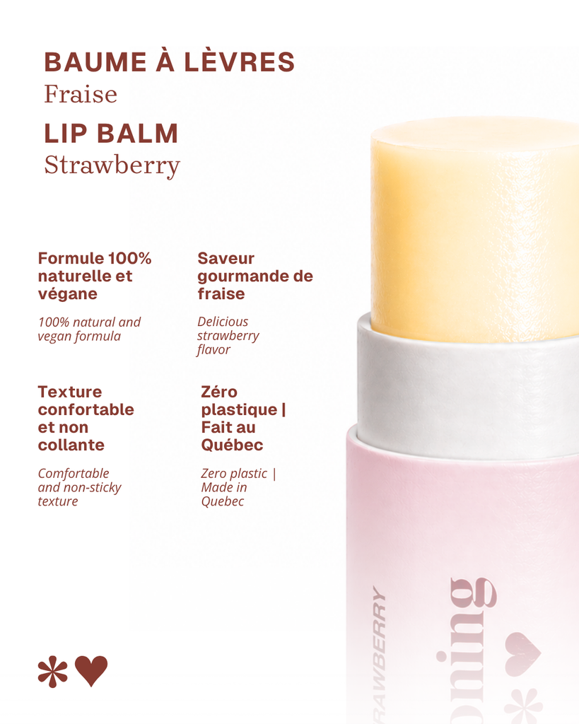 Baume à lèvres - Fraise