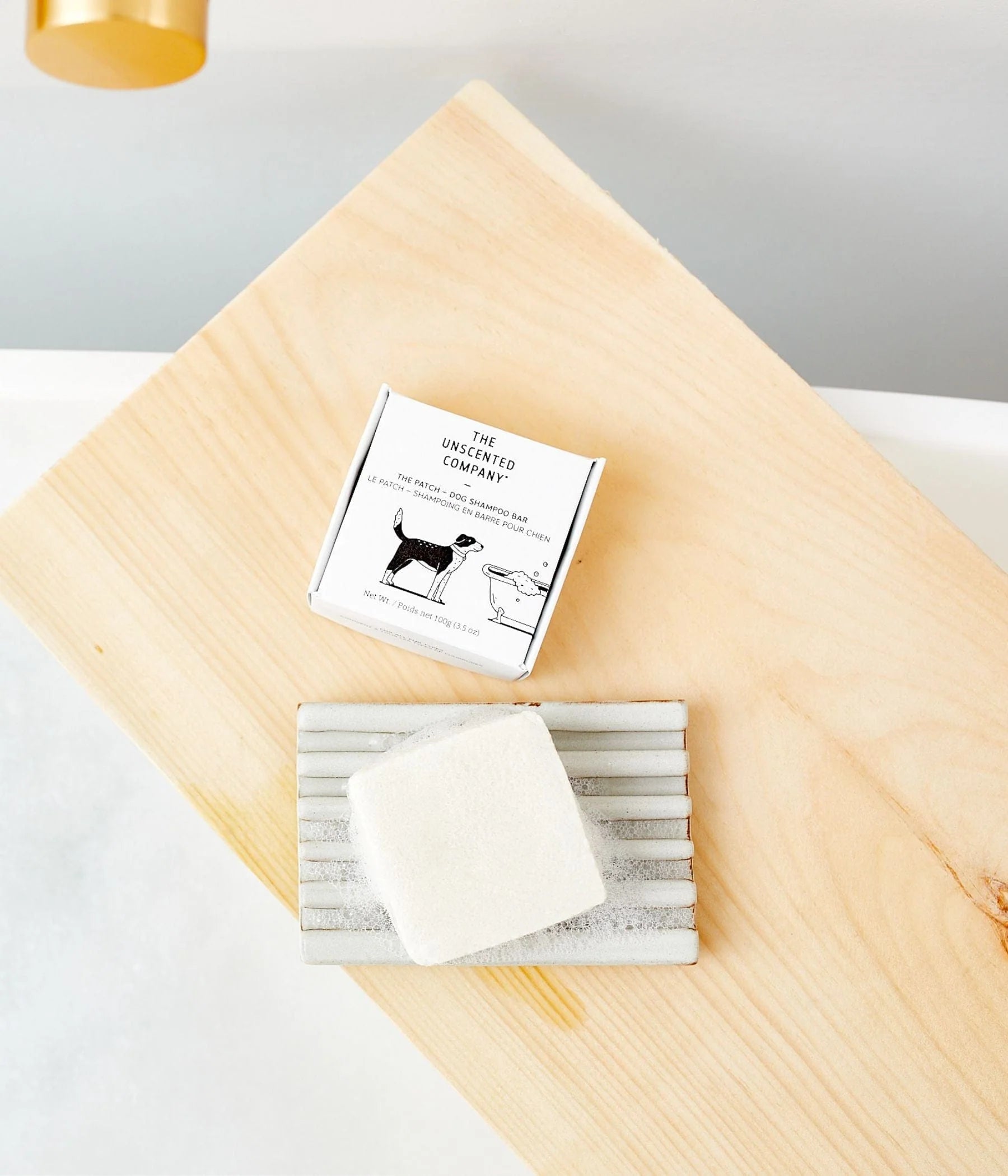 Shampoing en barre pour chien