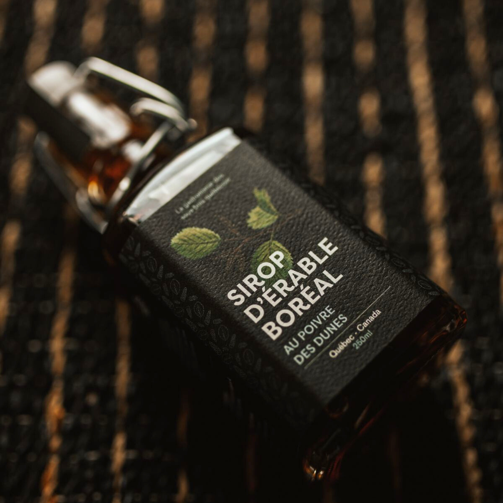 Sirop d'érable boréal - Poivre des dunes