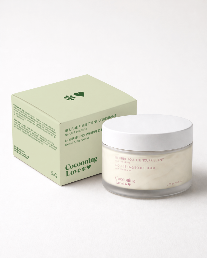 Beurre fouetté corporel - Pistache et Néroli