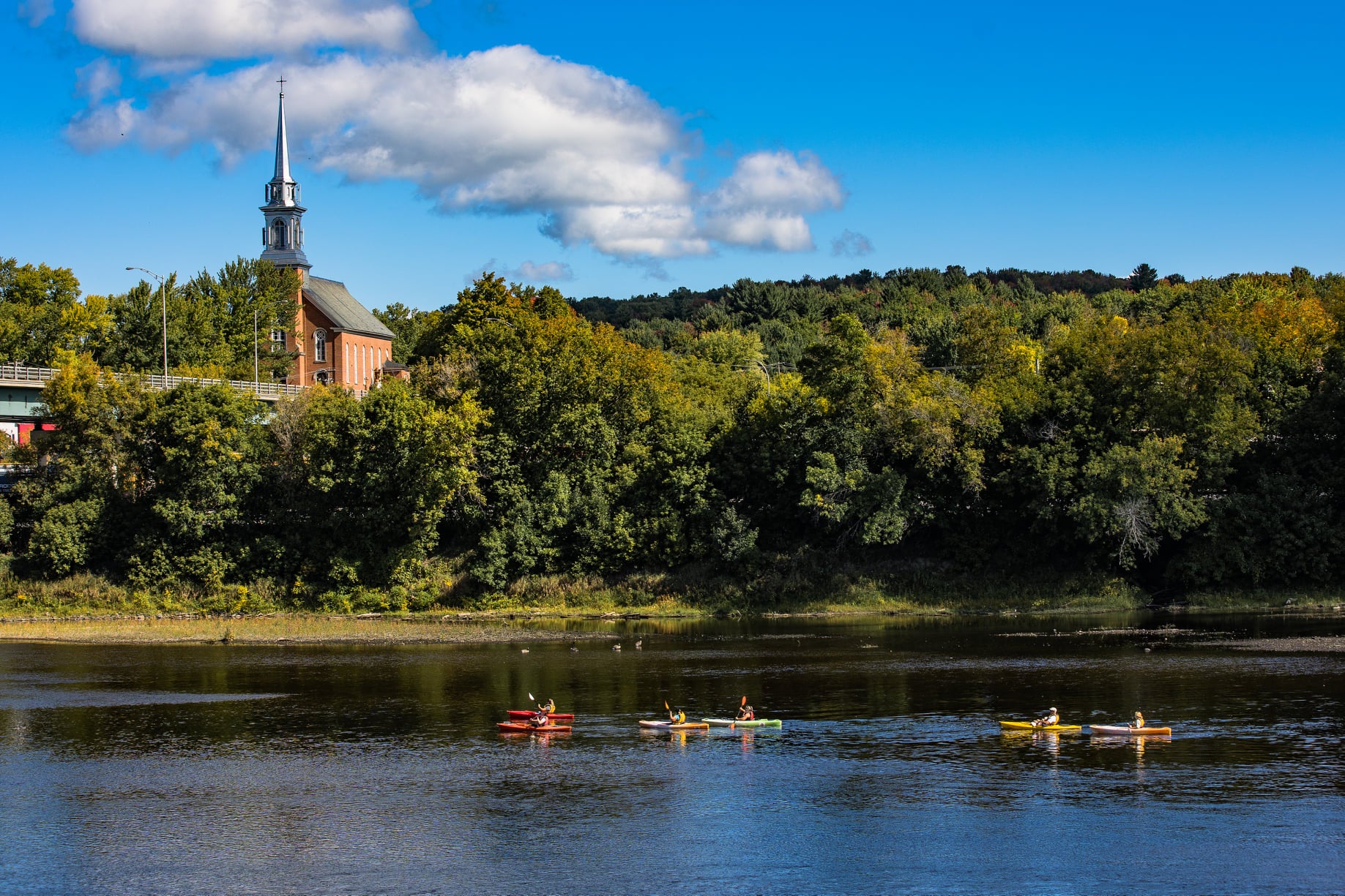 Descente autonome Richmond-Ulverton sur 10km pour 1 personne - Canot-Kayak Richmond \r