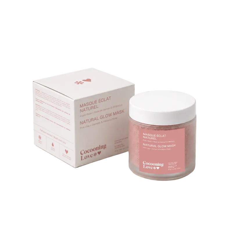 Pink face and hair mask - Regenerates and softens