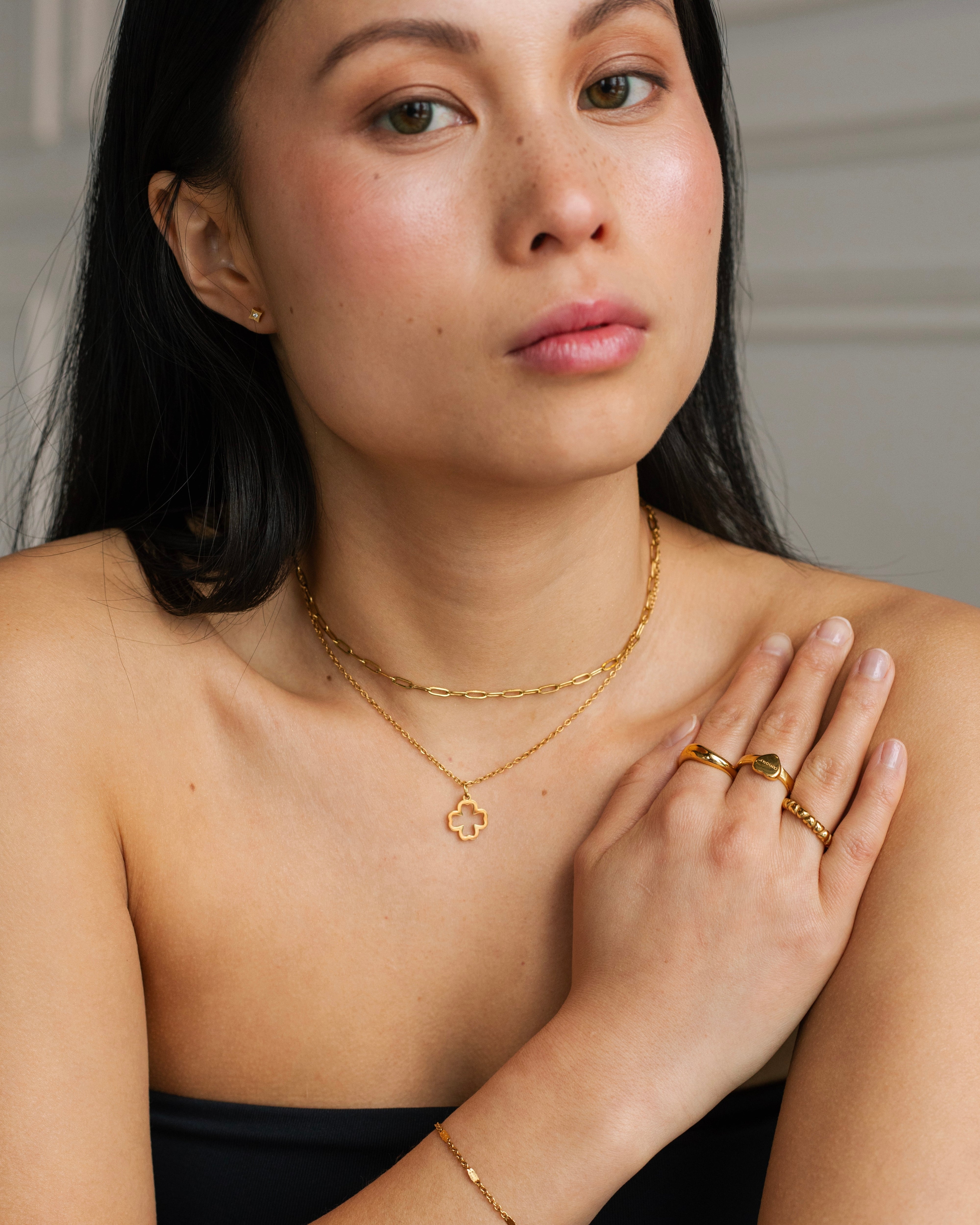 Collier Trèfle - Amour