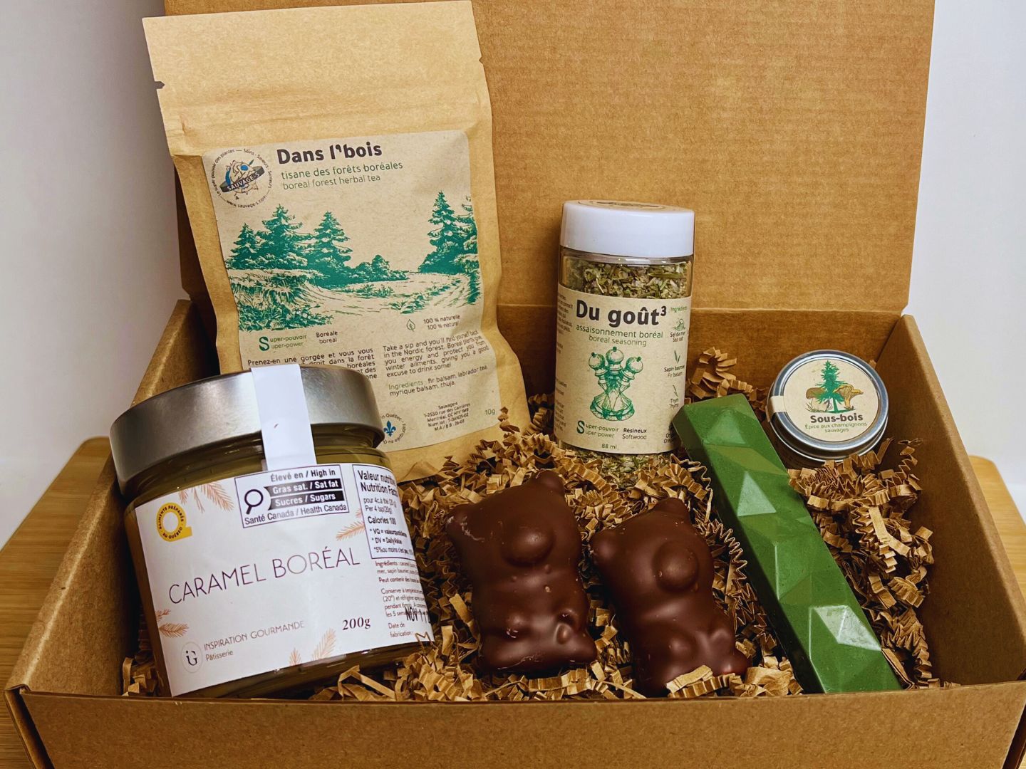 Pause boréale : Coffret gourmand Sauvage-s x Inspiration gourmande