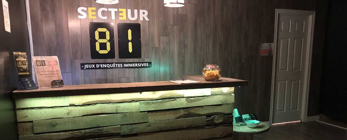 Activité de jeu d'évasion pour 6 personnes - Secteur 81