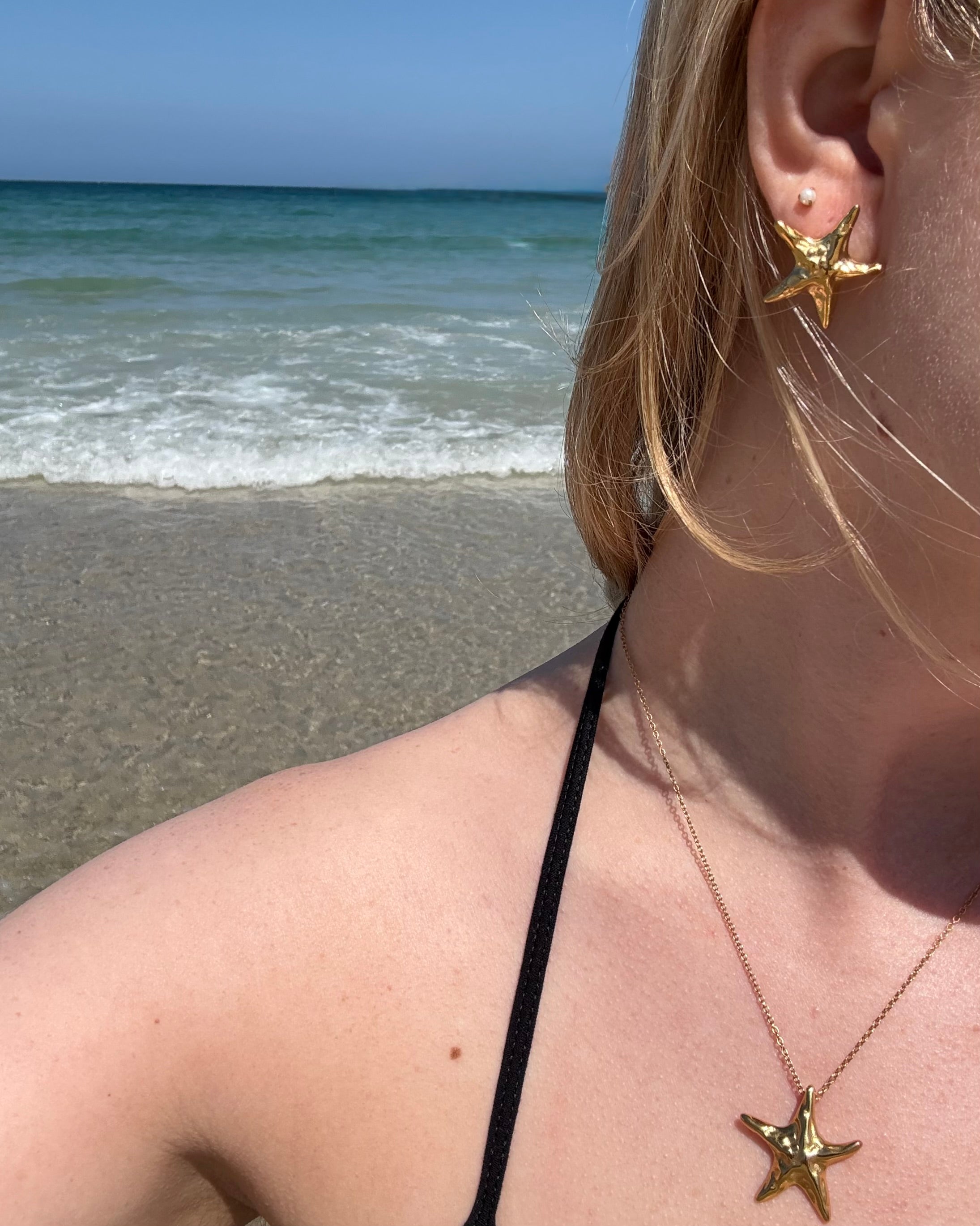 Boucles d'oreilles starfish - Textures