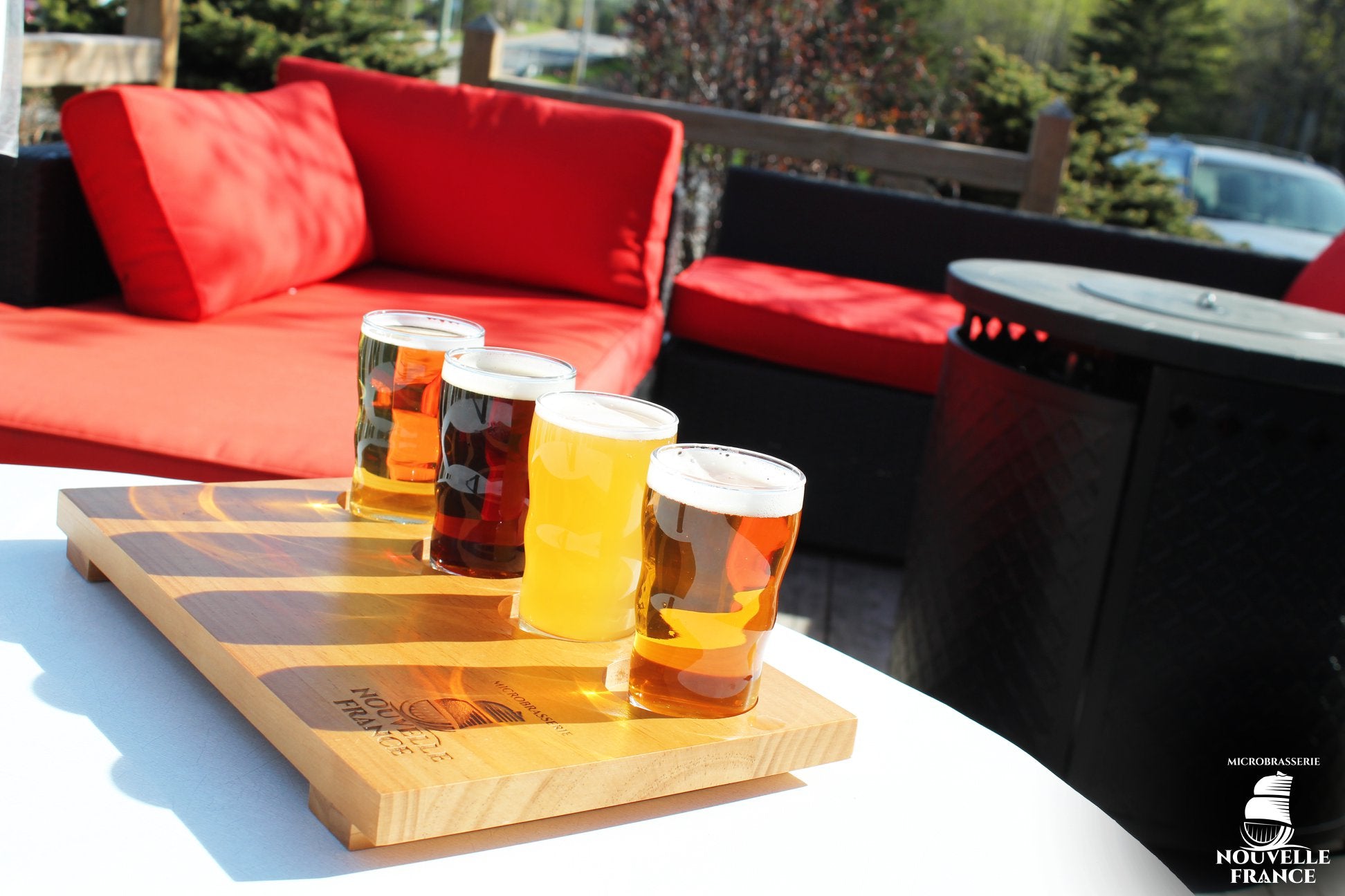 Dégustation de bières et repas pour 2 personnes - Microbrasserie Nouvelle-France