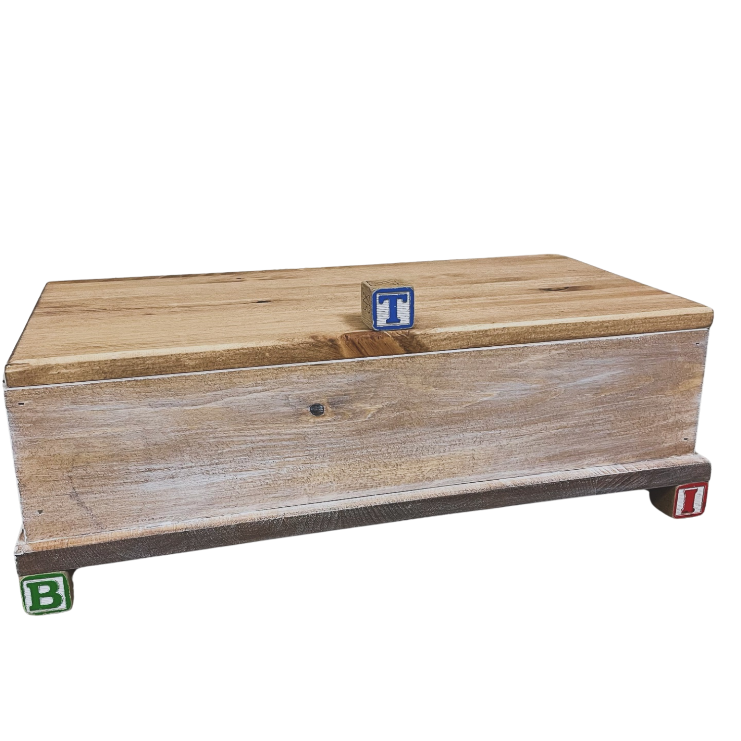 Petit coffre en bois pour enfants