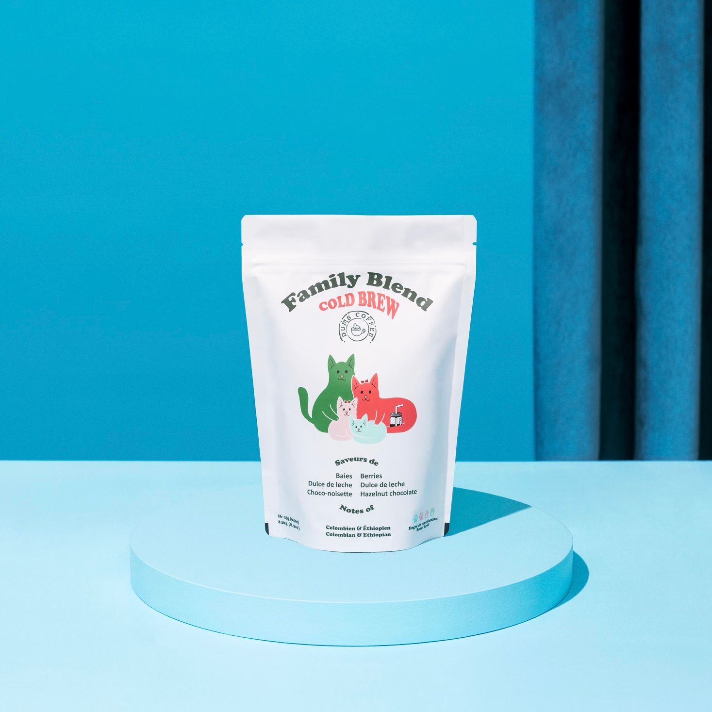 Café Colombien et Ethiopien - Family Blend Cold brew