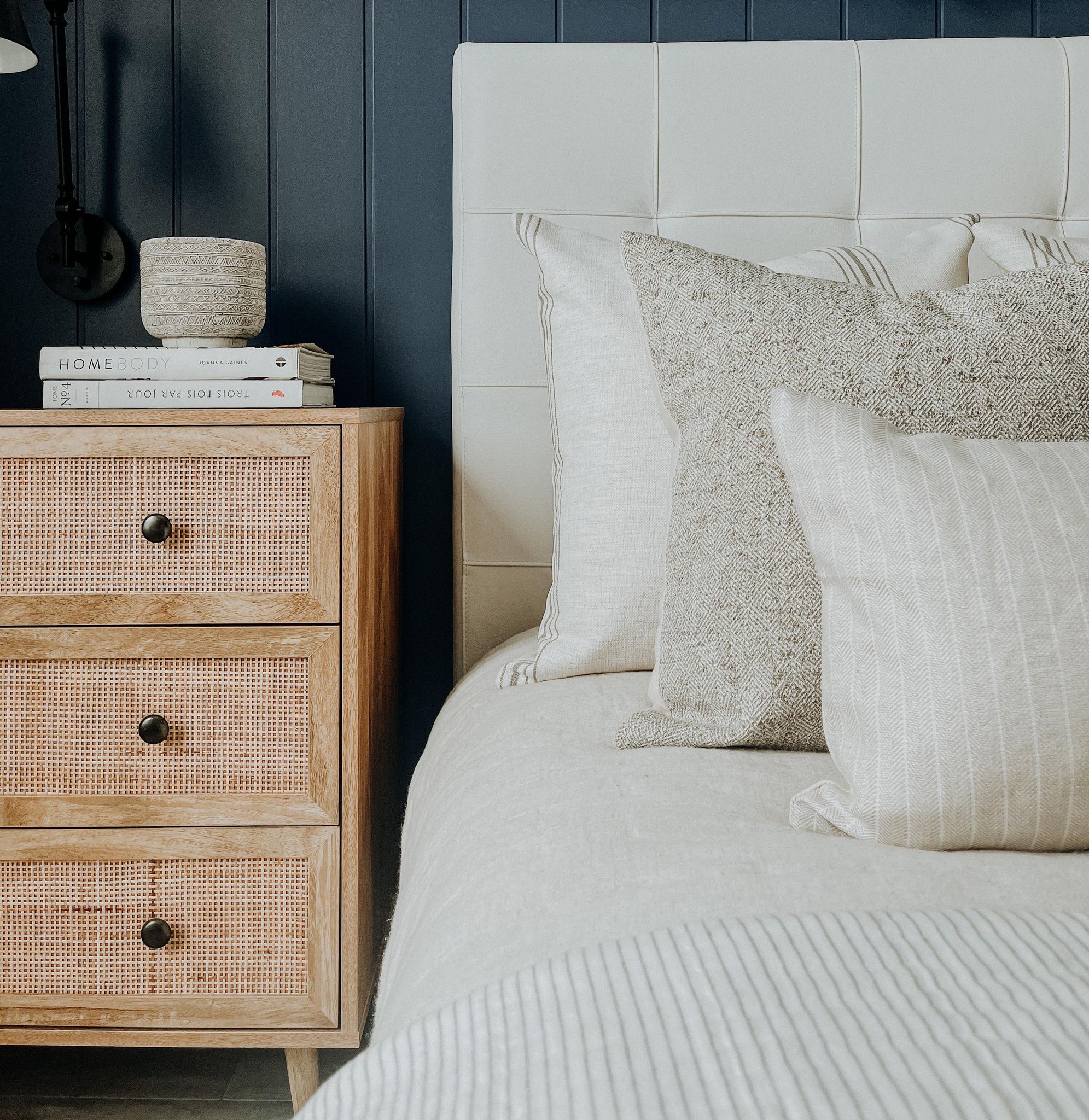 Housse de coussin Émilienne | Motif à losanges