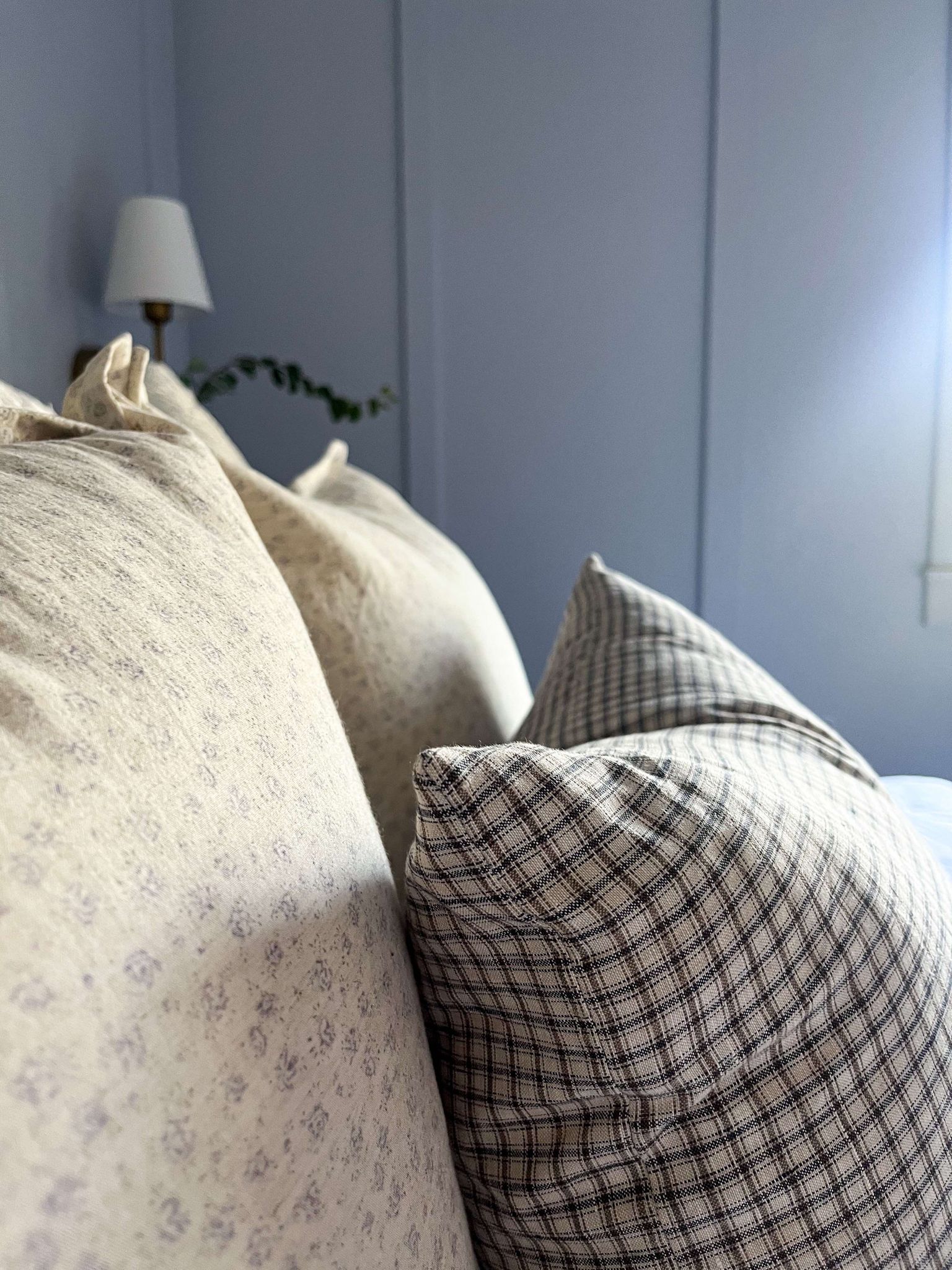Housse de  coussin Thelma |  Motif à carreaux