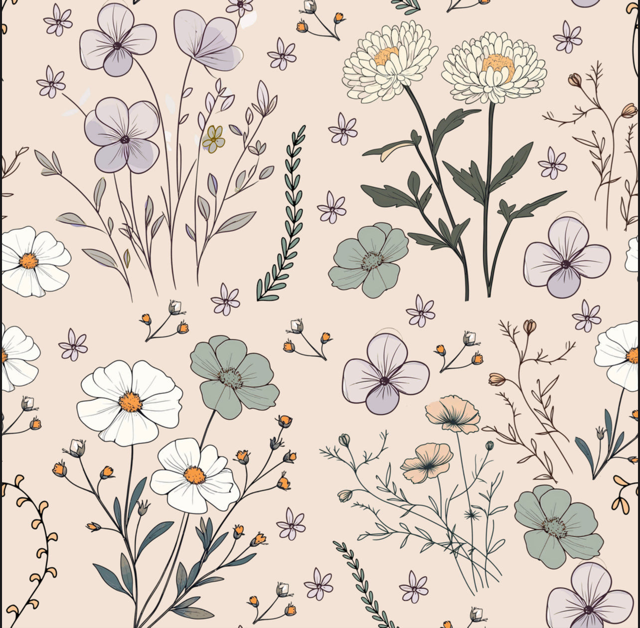 Pyjama evolutif en bambou - floral